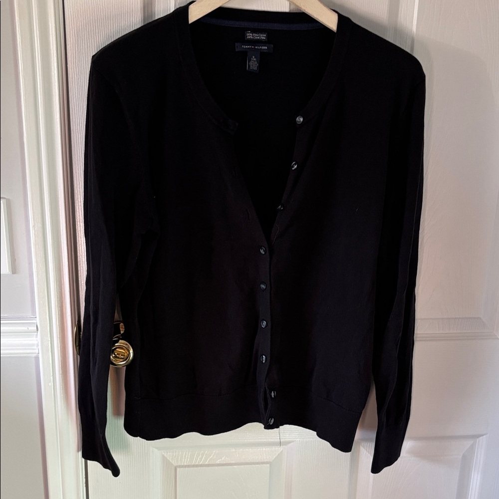 Tommy Hilfiger Black Women's Cardigan